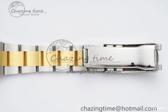 41 KING Steel Bezel on Dial 1:1 Polished Bracelet YG Oyster Best White DateJust Edition 904L SS VR3235 0311
